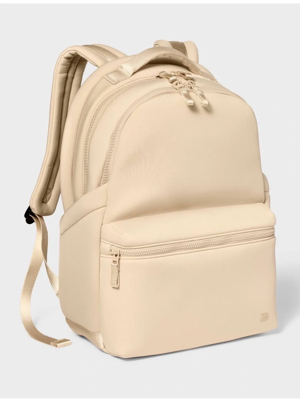 all in motion Faux Neoprene Backpack- Cream